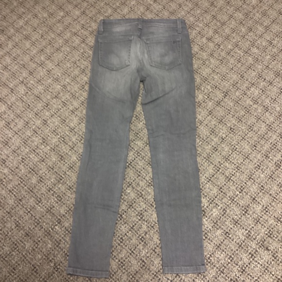 Joe’s Skinny Ankle Gray Washed Jeans * Size 25 Waist - Picture 6 of 9